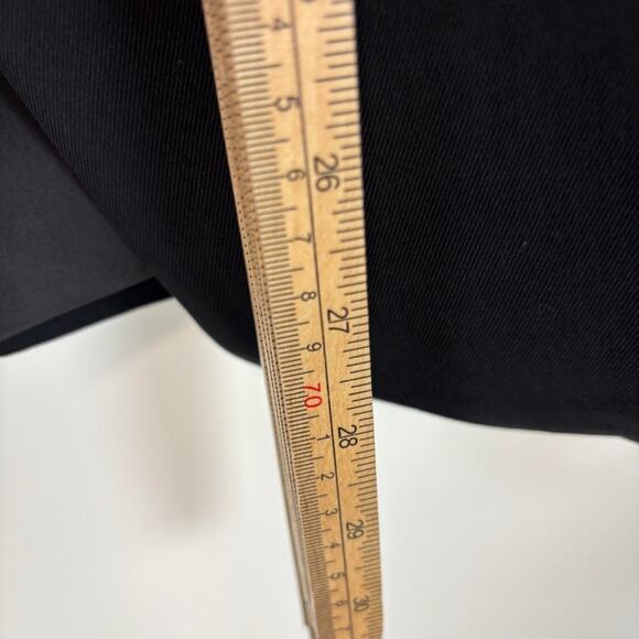 A New Day Oversized Blazer Black Open Front Rolled Collar Careerwear Bossbabe S - Picture 6 of 6